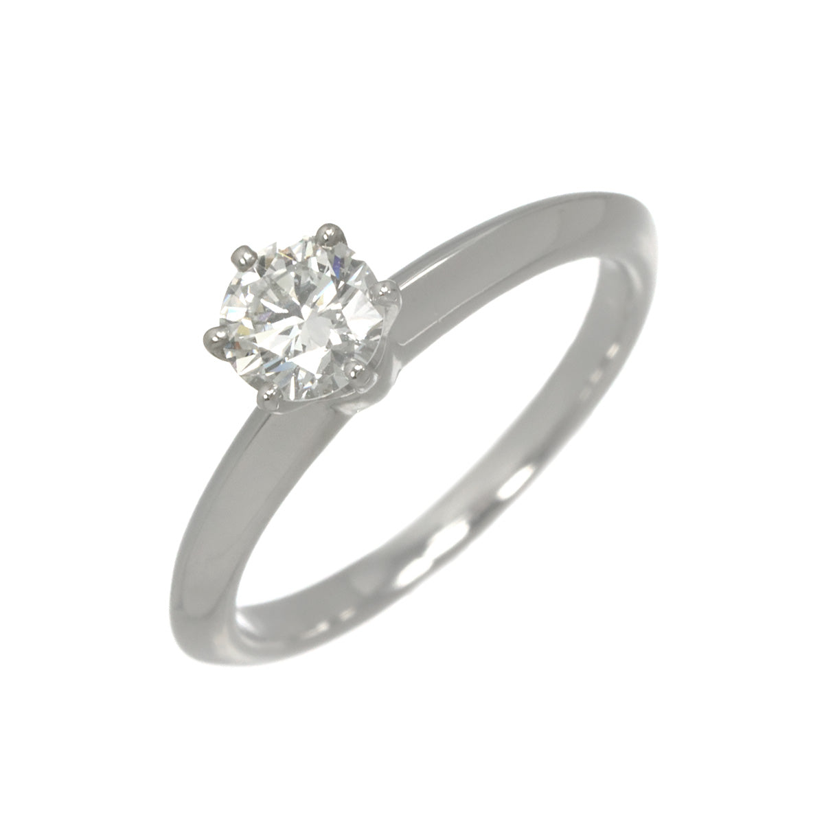 Diamond 0.46ct Ring Pt 4.75-5(US)