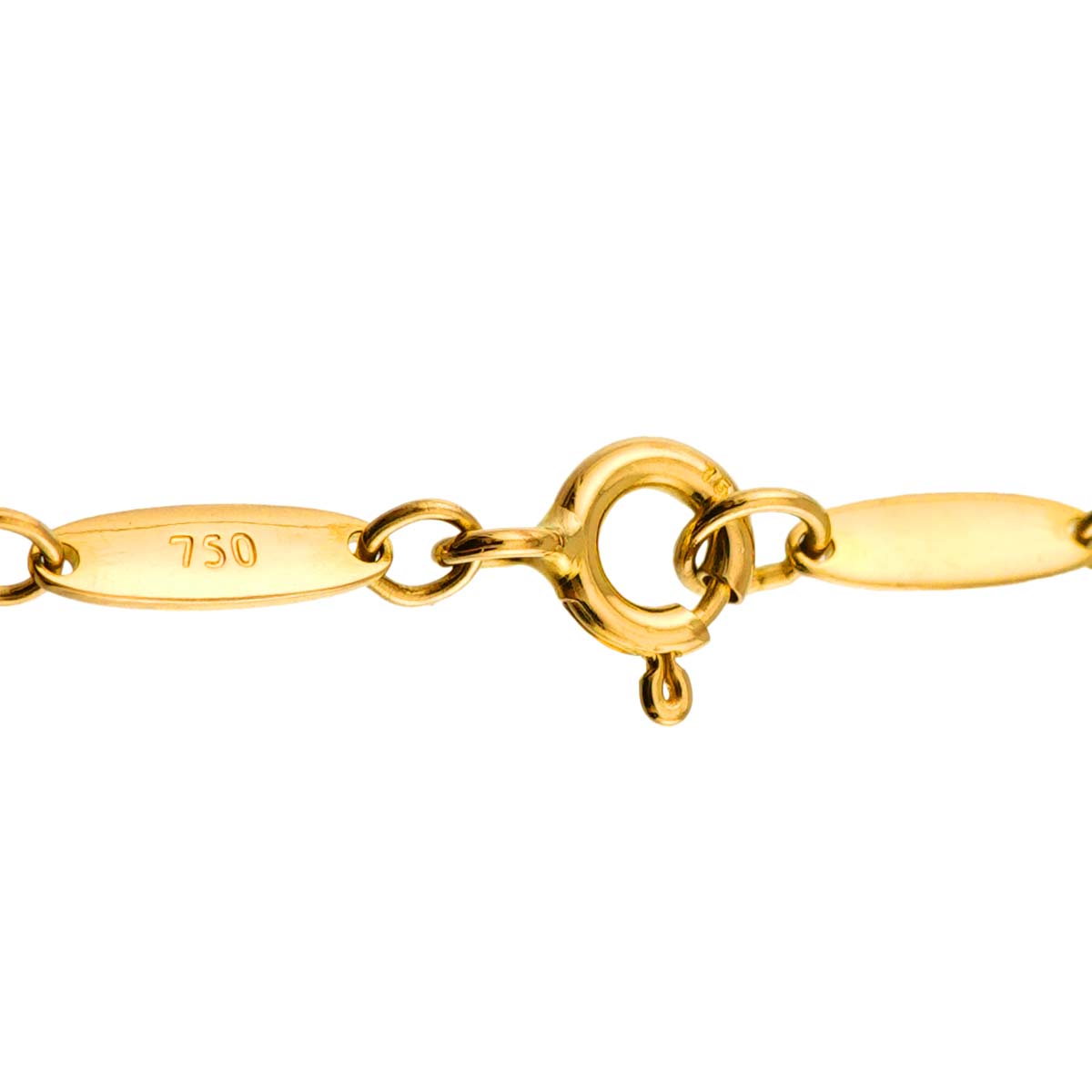 Teardrop Necklace 18K Yellow Gold 750