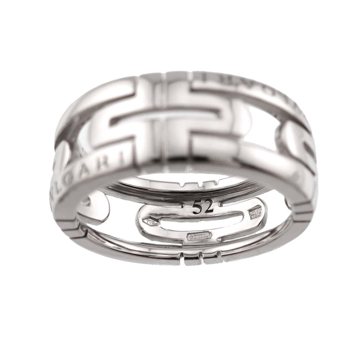 Parentesi Ring 18K White Gold 750 size52 5.75-6(US)