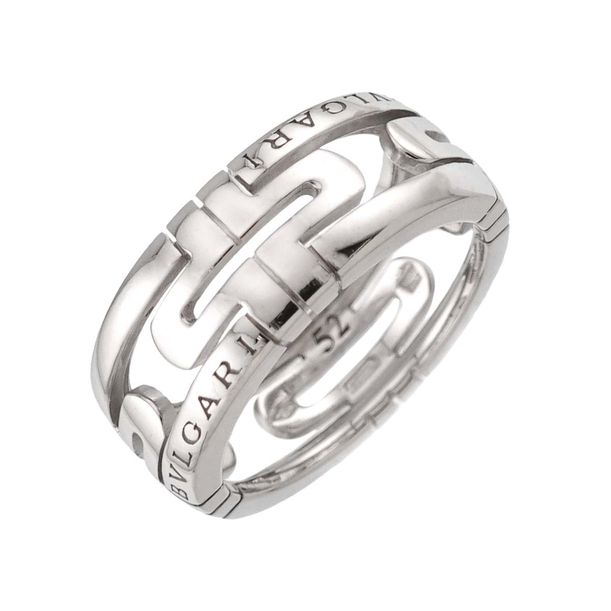 Parentesi Ring 18K White Gold 750 size52 5.75-6(US)