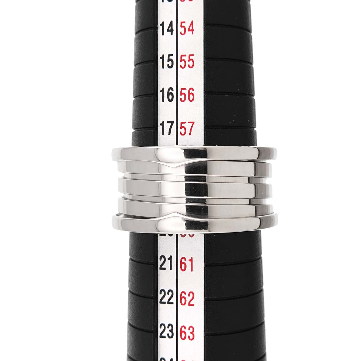 B-ZERO1 4 BAND Ring 18K White Gold 750 Size60 8.75(US)