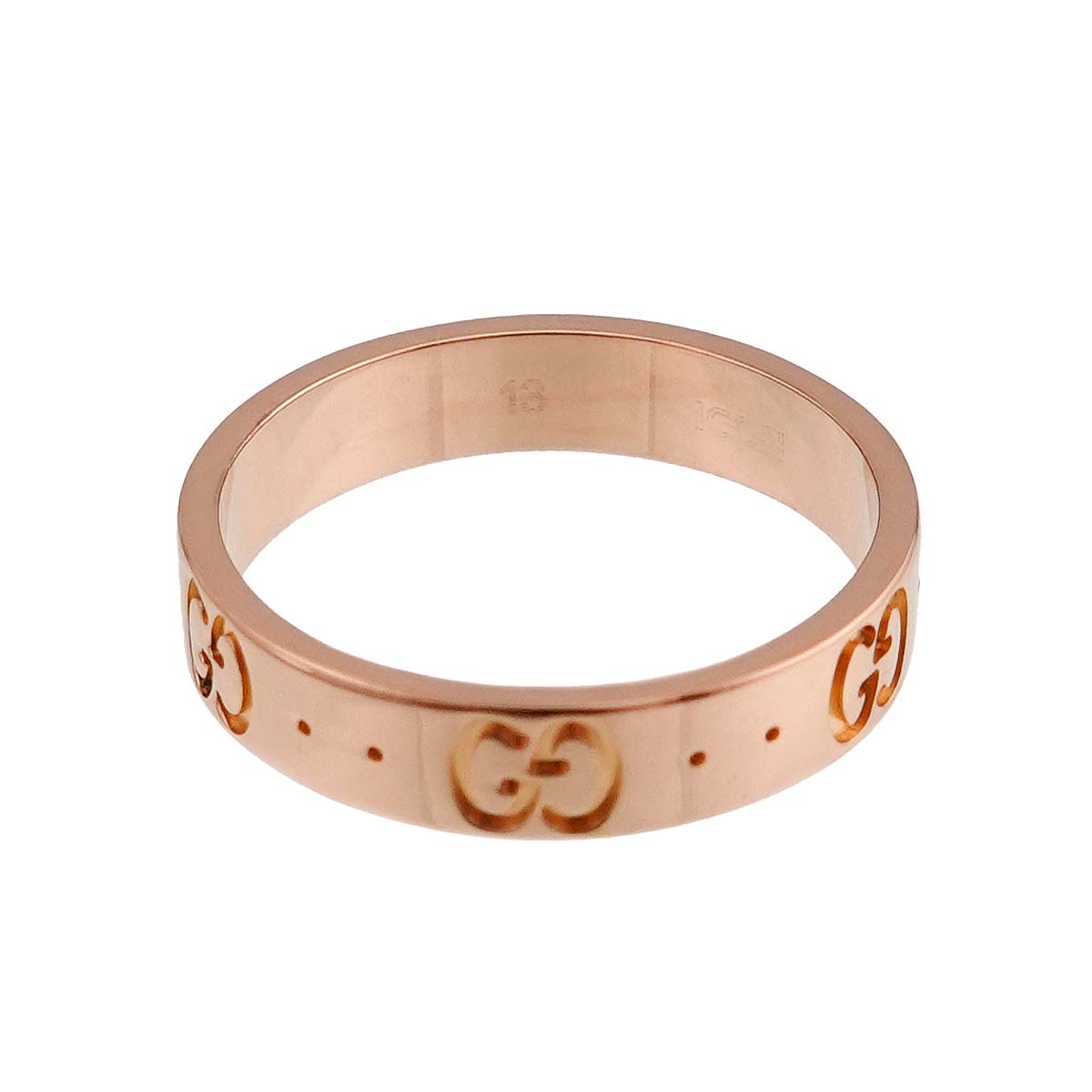 Icon Ring 18K PG Pink Gold 750 Size13 6(US)