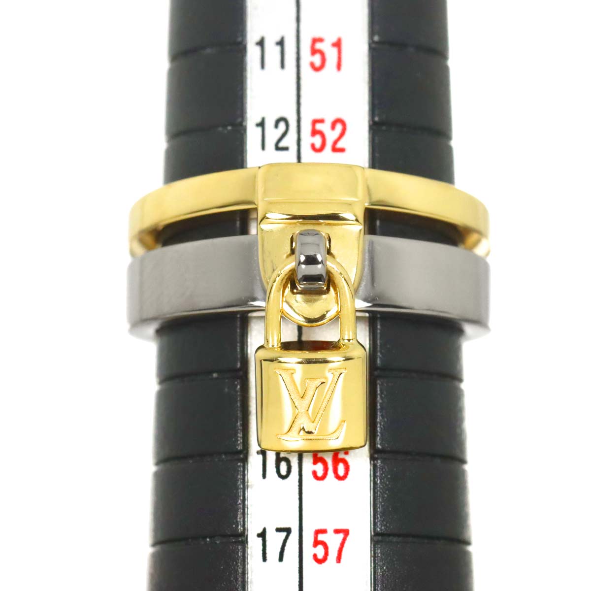 Berg Lockit Ring 18K YG WG 750 Size54 6.25-6.5(US)