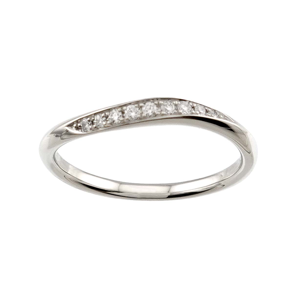 Diamond 0.05ct Ring Pt Platinum Size5.25(US)