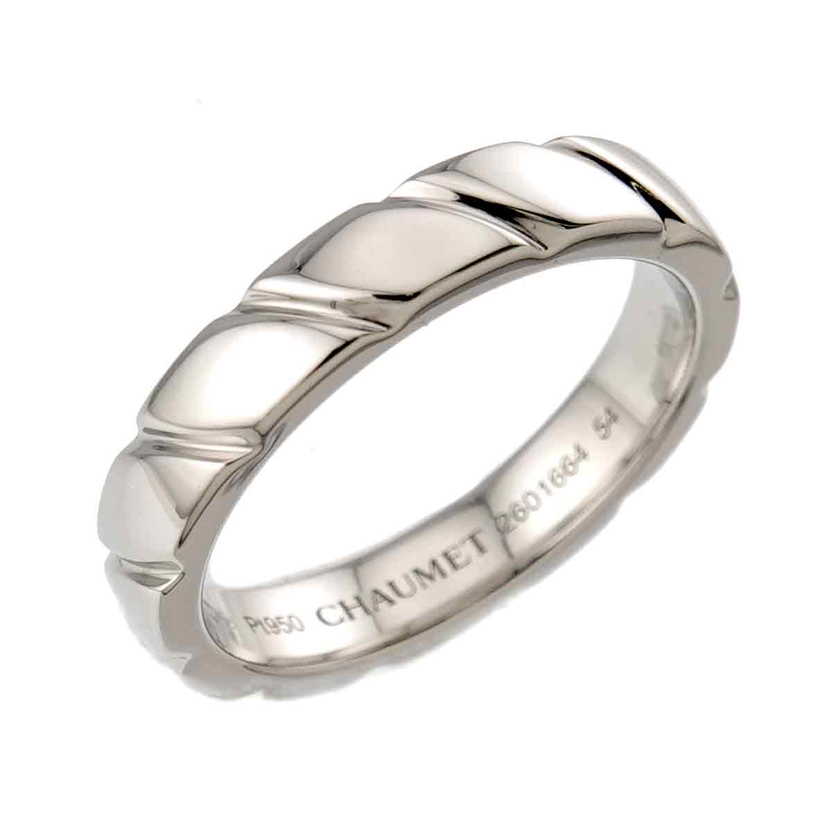 Torsade Ring Platinum size54 6.5-6.75(US)