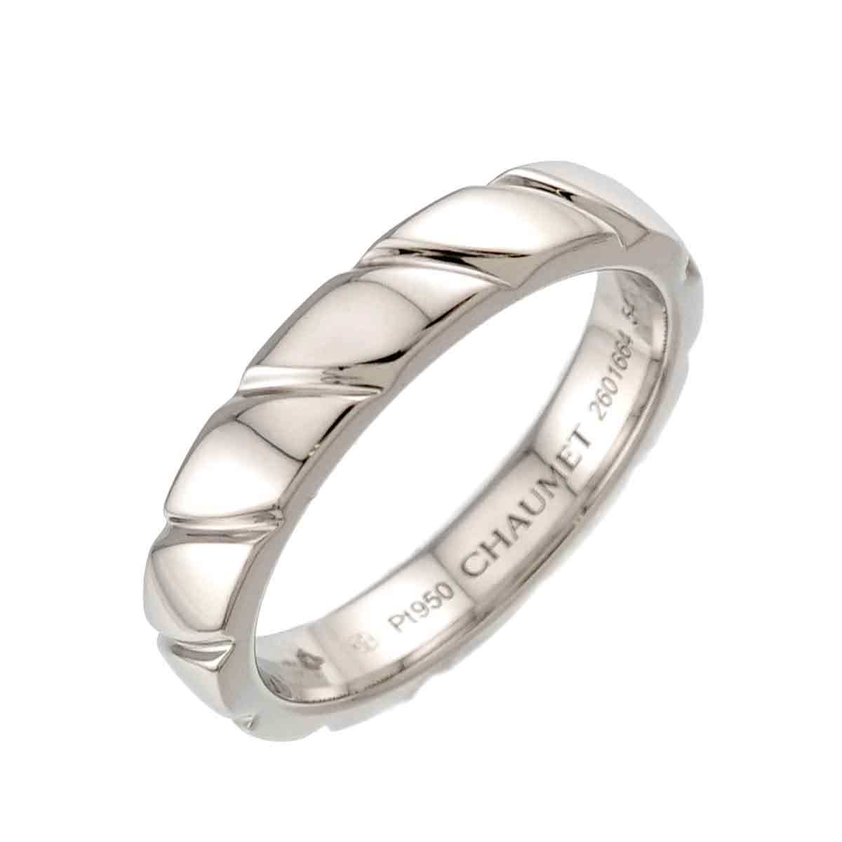 Torsade Ring Platinum size54 6.5-6.75(US)