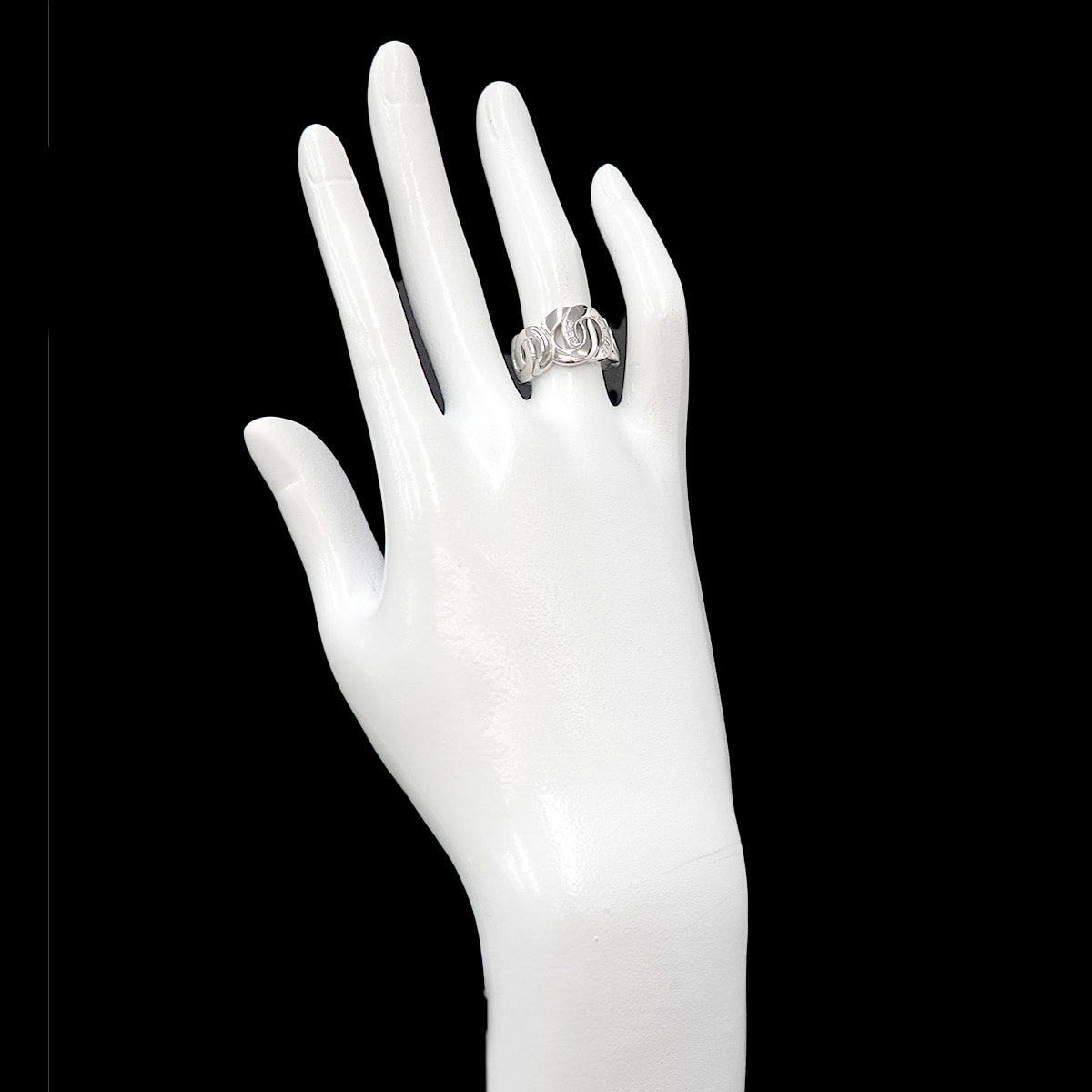 Logo Ring Pt Platinum size5.5-5.75(US)