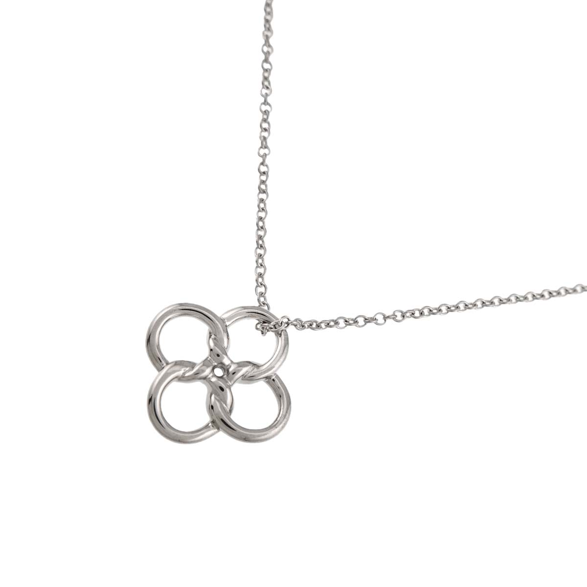 Quadrifoglio Necklace Platinum