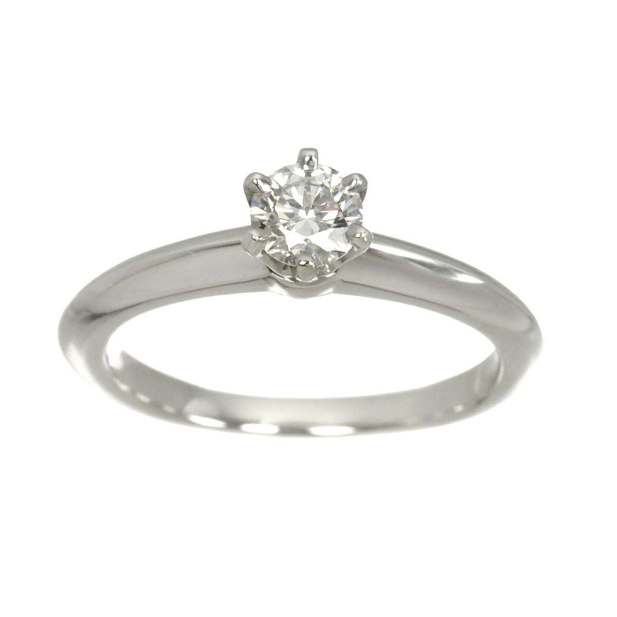 Diamond 0.31ct Ring Platinum Size4.5-4.75(US)