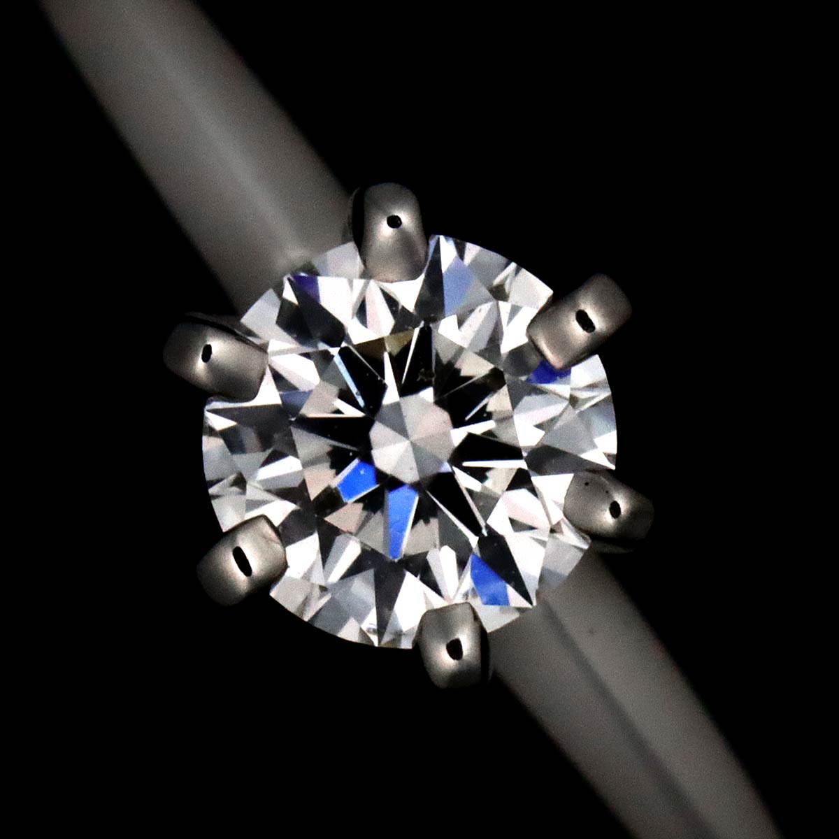 Diamond 0.31ct Ring Platinum Size4.5-4.75(US)