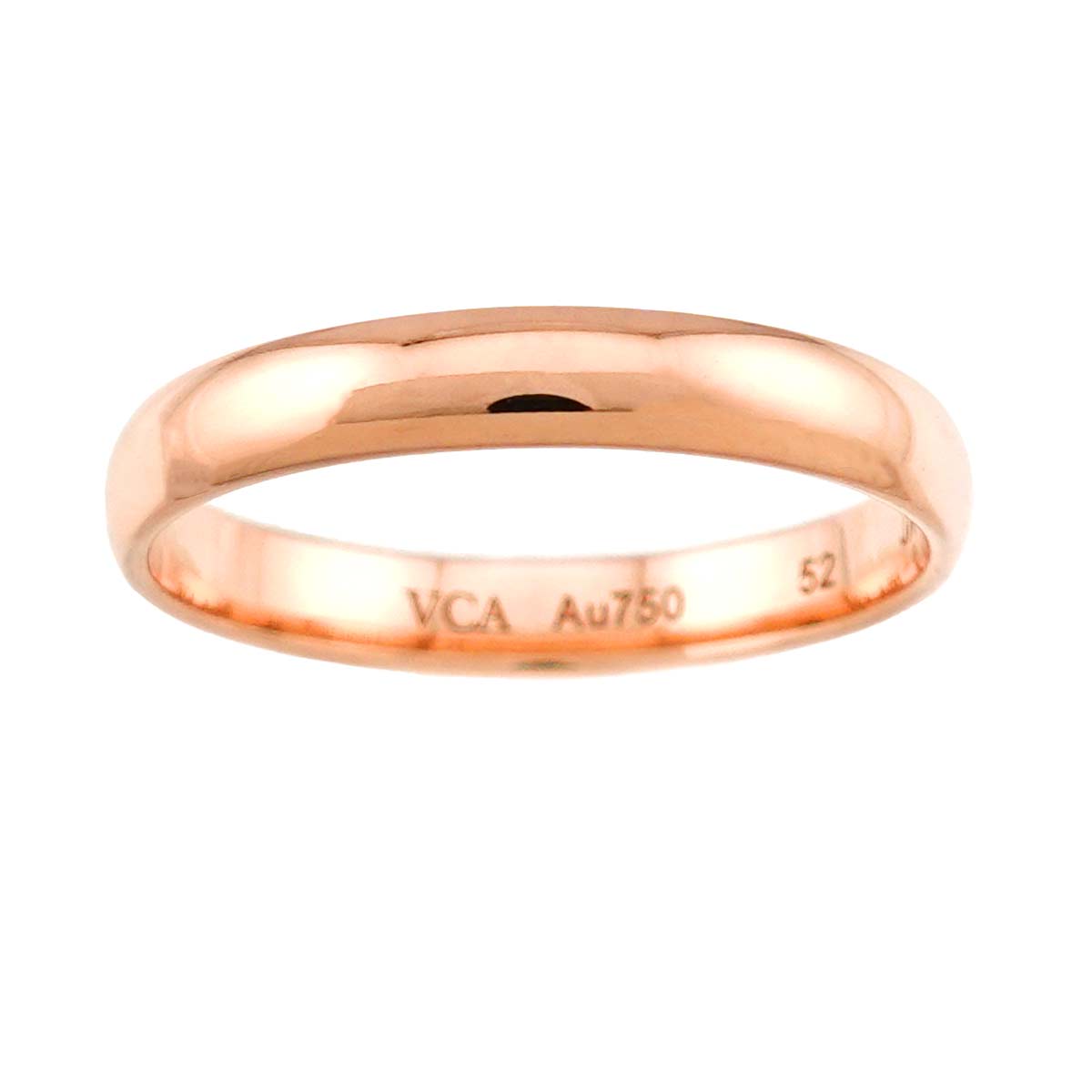Ring 18K Pink Gold 750 size52 5.75-6(US)