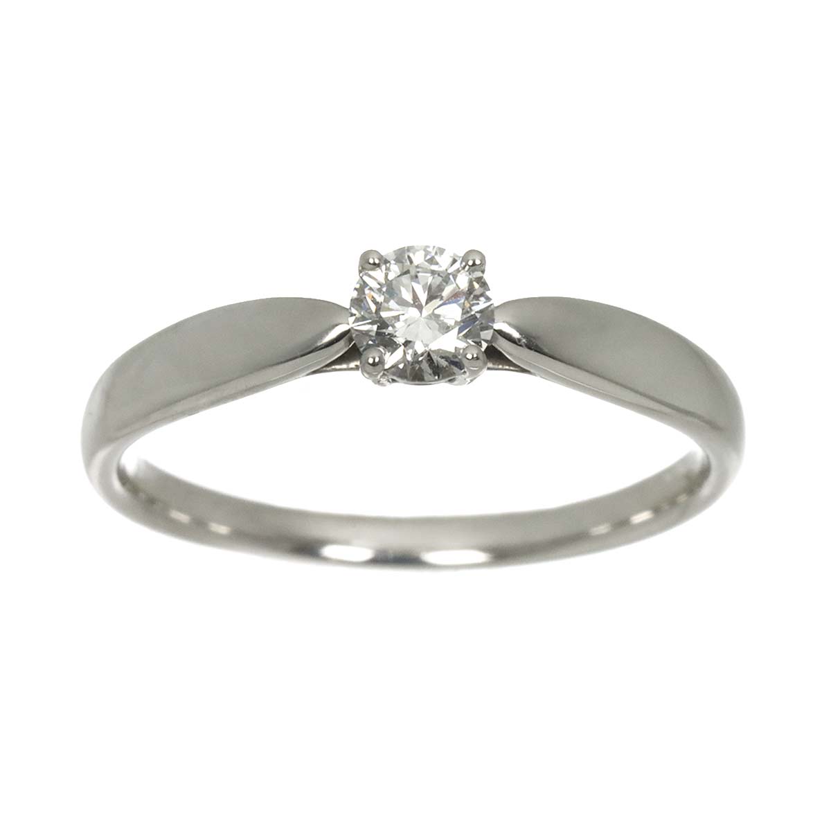 Harmony Ring Diamond 0.31ct F/VVS2/3EX Pt size7.25-7.5(US)