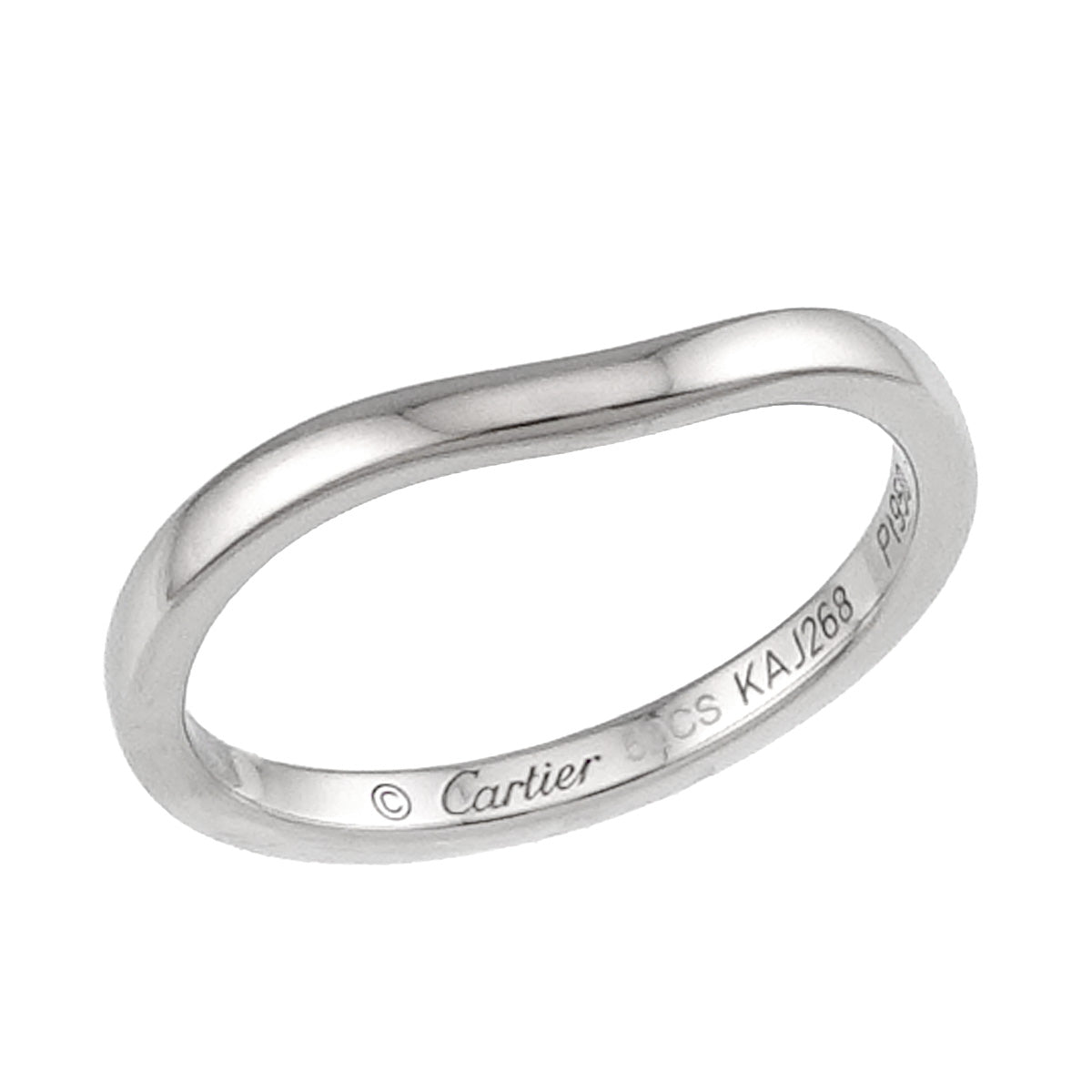 Ballerine Ring Pt Platinum size52 6(US)