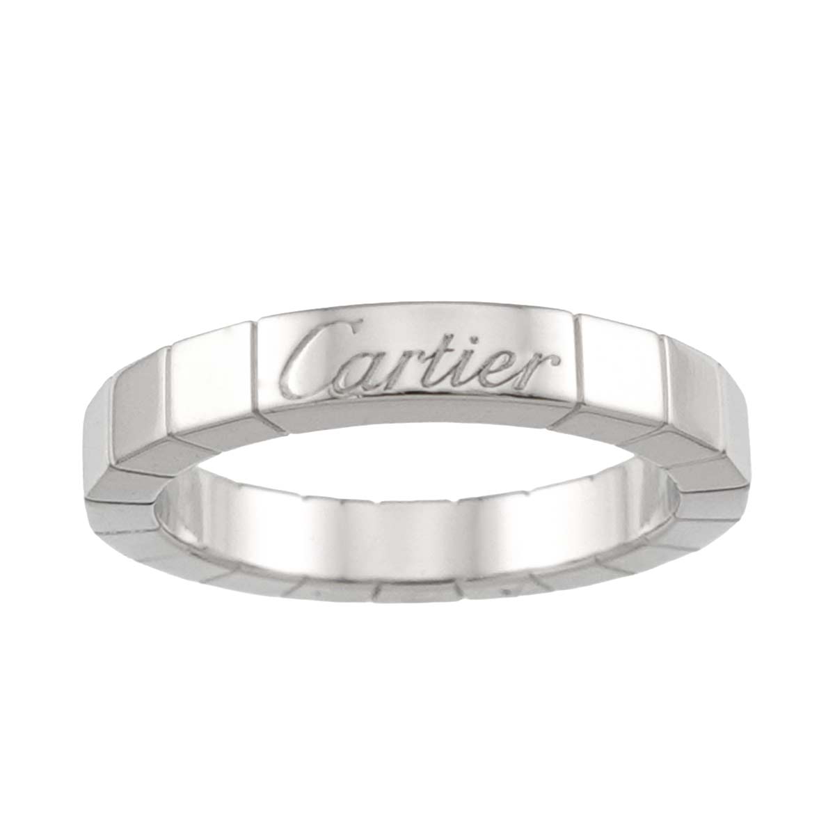 Laniere Ring 18K White Gold 750 Size49 4.5-4.75(US)