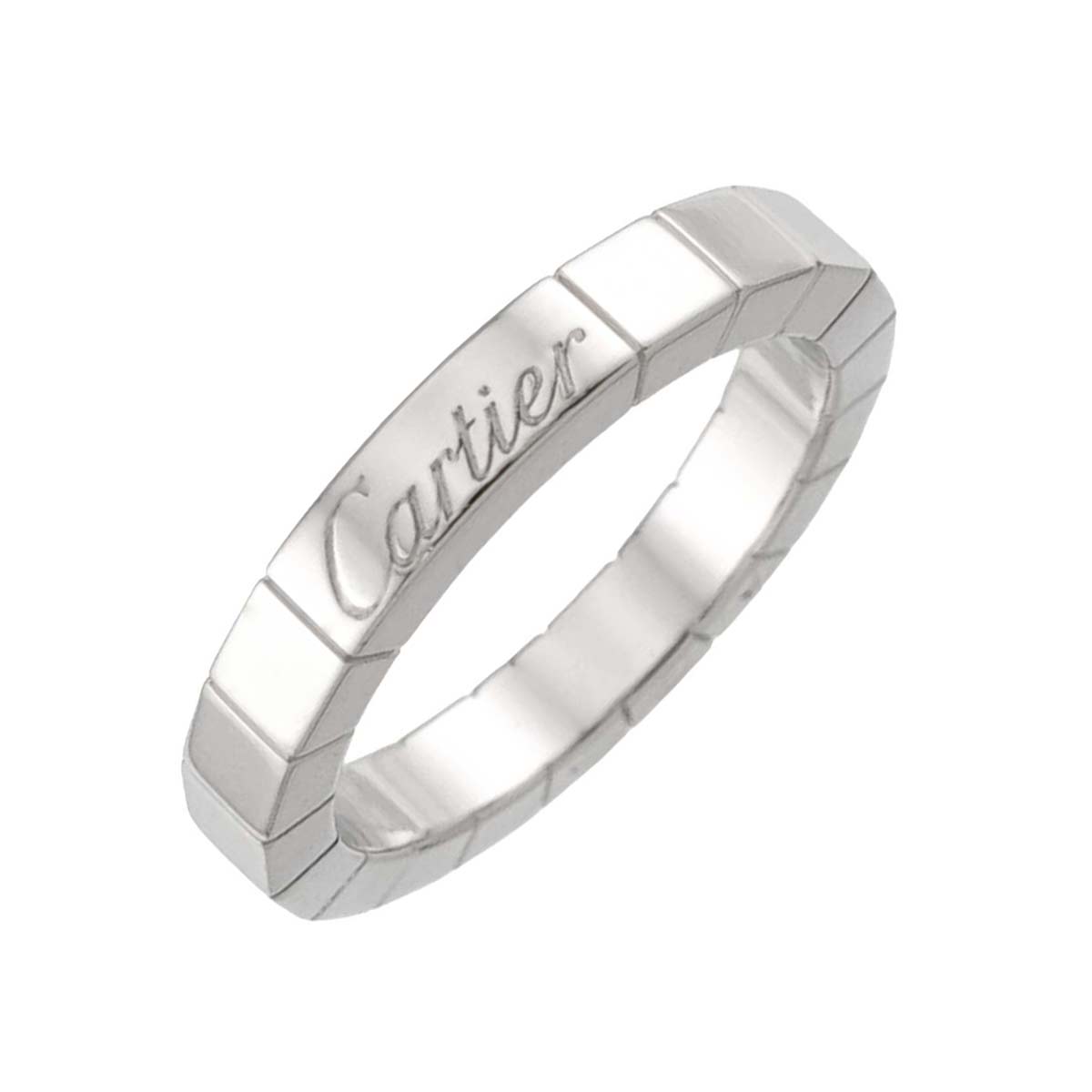 Laniere Ring 18K White Gold 750 Size49 4.5-4.75(US)