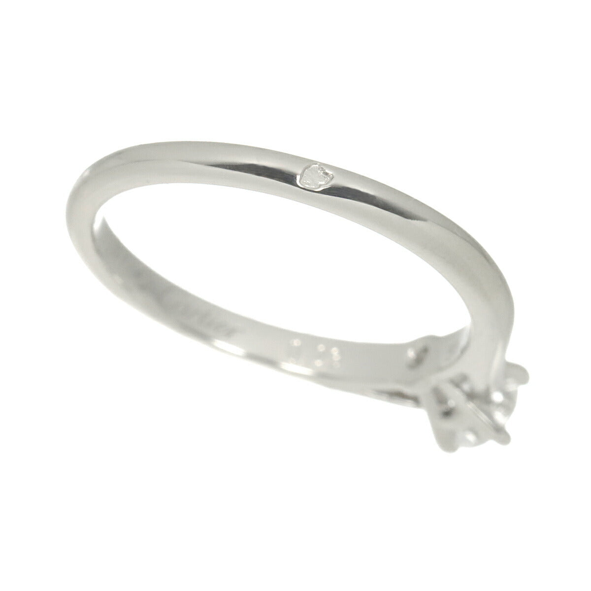 Diamond 0.23ct D/VS1/3EX Ring Platinum size46 3.25-3.75(US)
