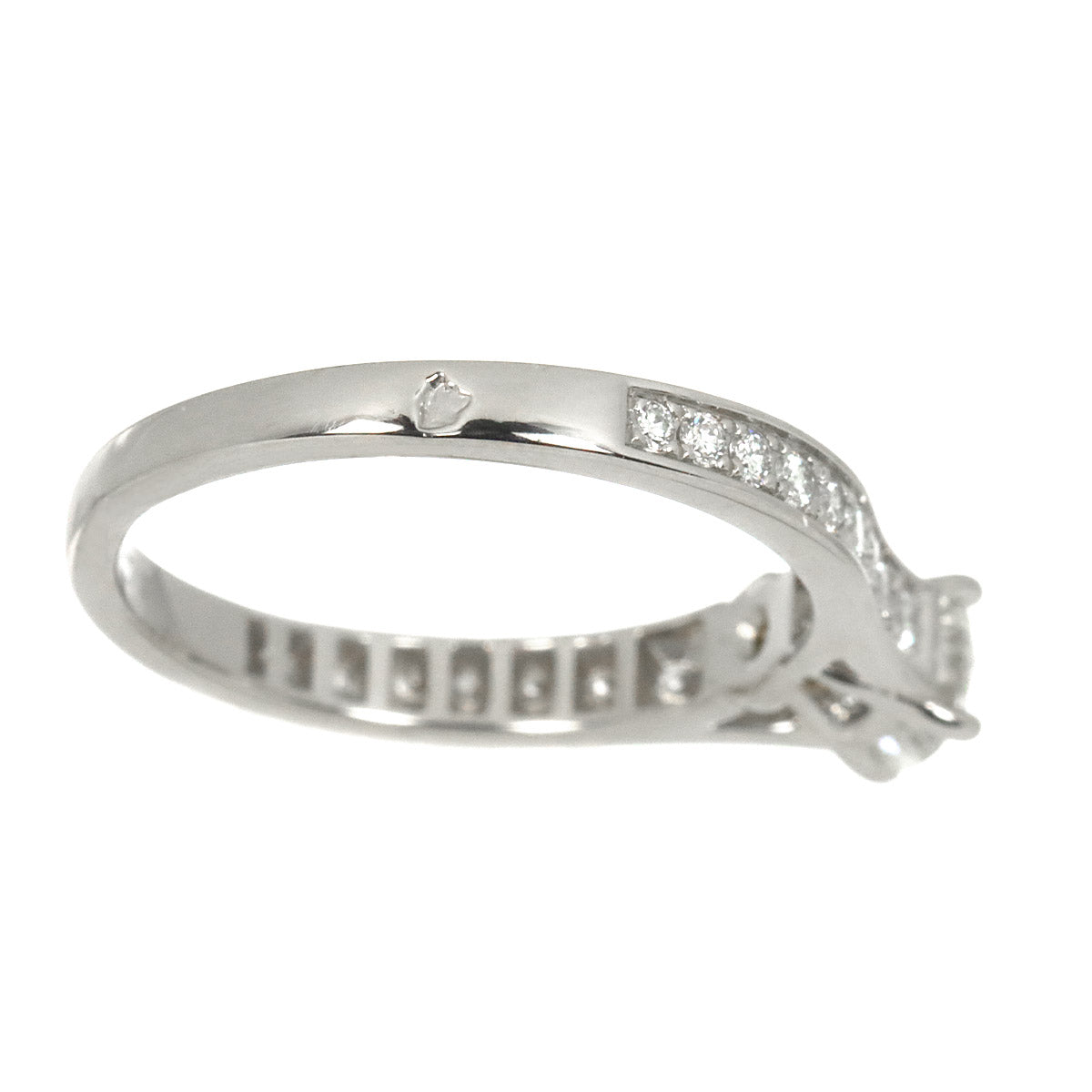 Diamond 0.31ct H/VS1/3EX Ring Platinum size48 4.5(US)