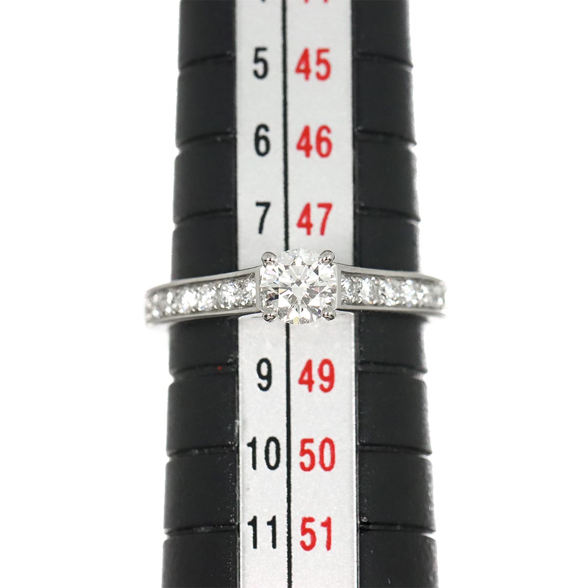 Diamond 0.31ct H/VS1/3EX Ring Platinum size48 4.5(US)