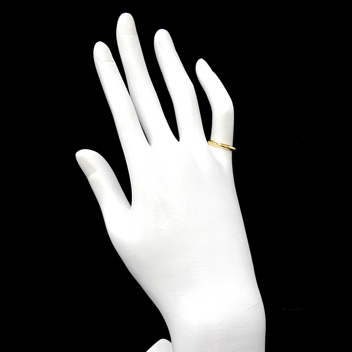 1895 Classic Band Ring 18K Yellow Gold 750 size49 4.75-5(US)