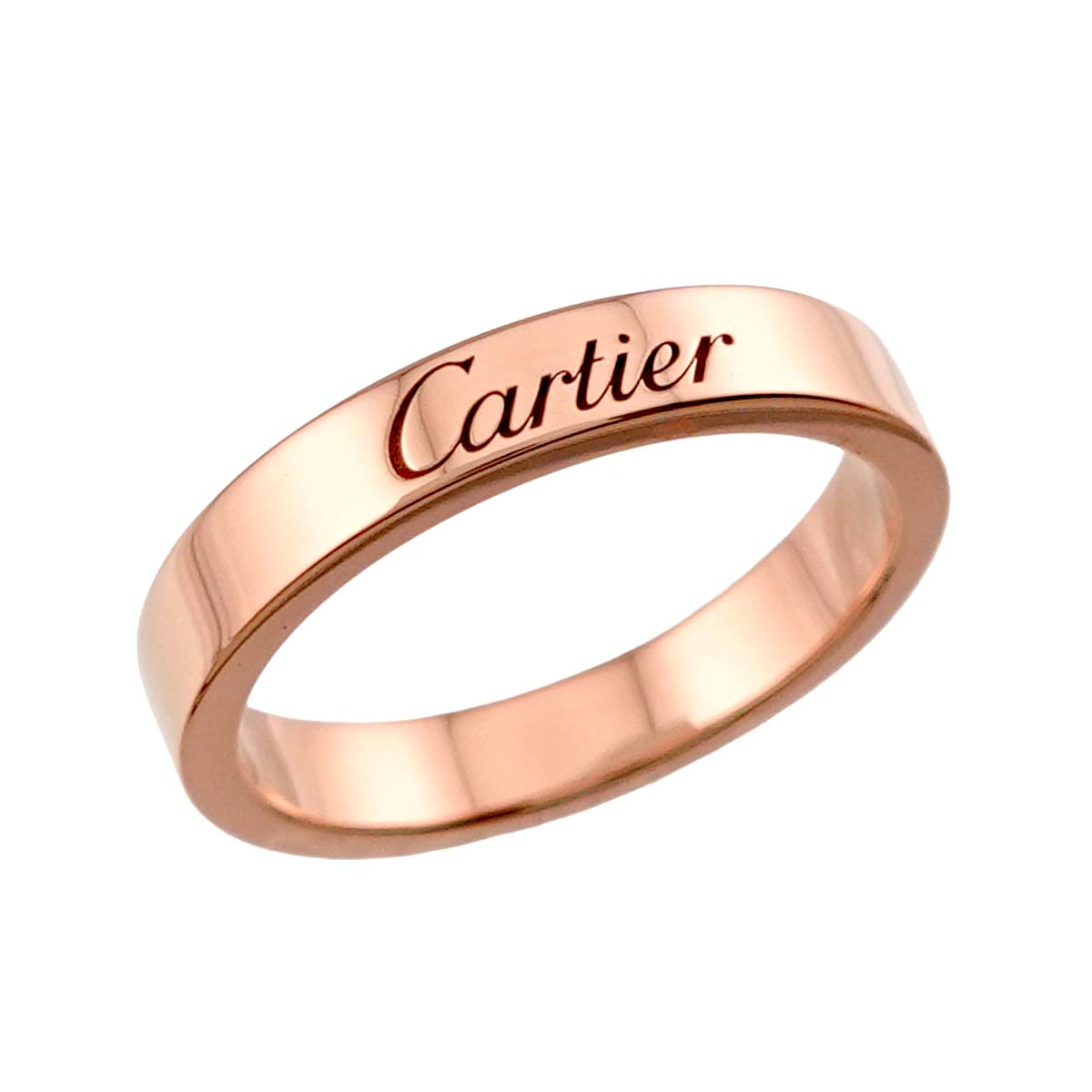 C de Ring 18K Pink Gold 750 Size47 4(US)