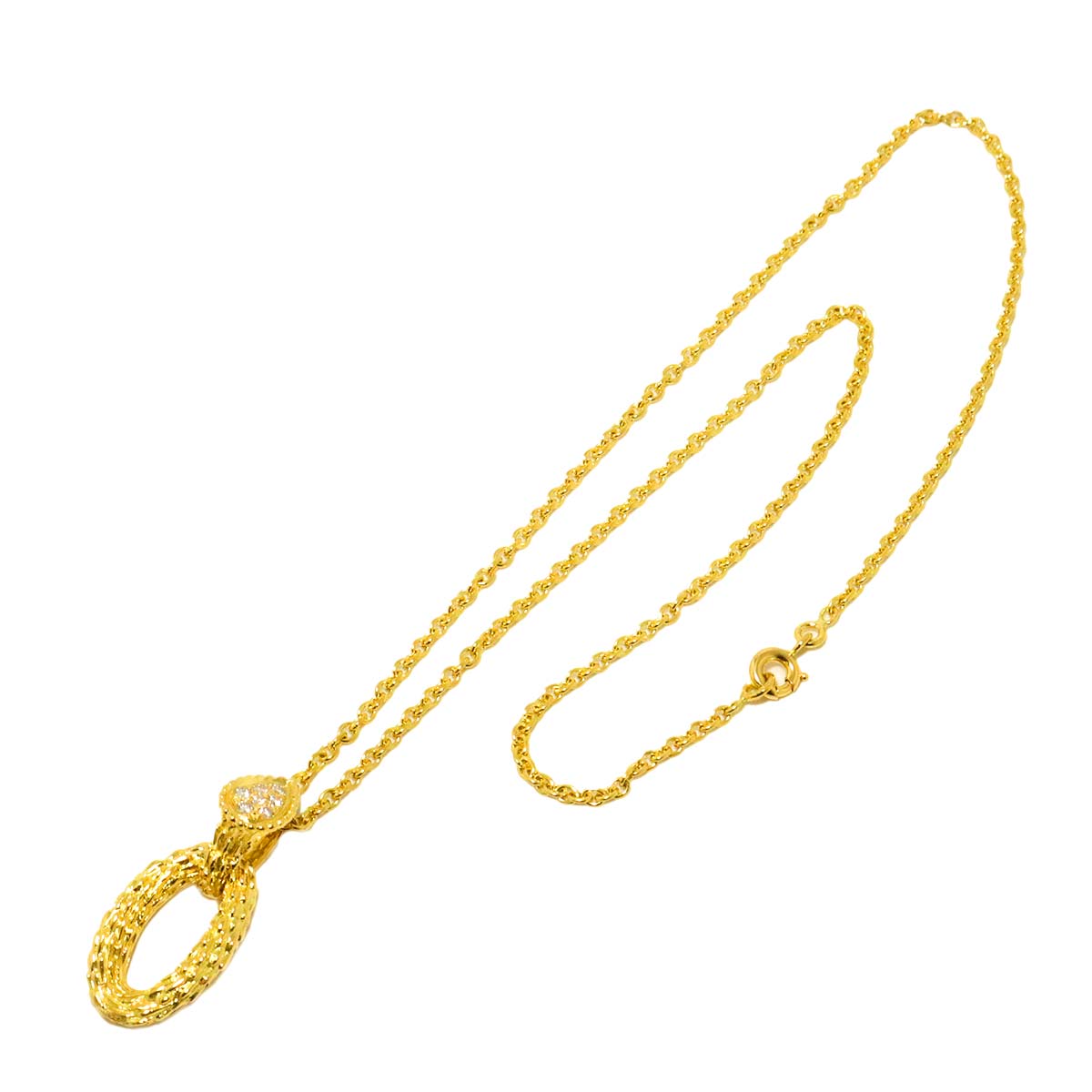 SERPENT BOHEME Diamond Necklace 18K YG 750