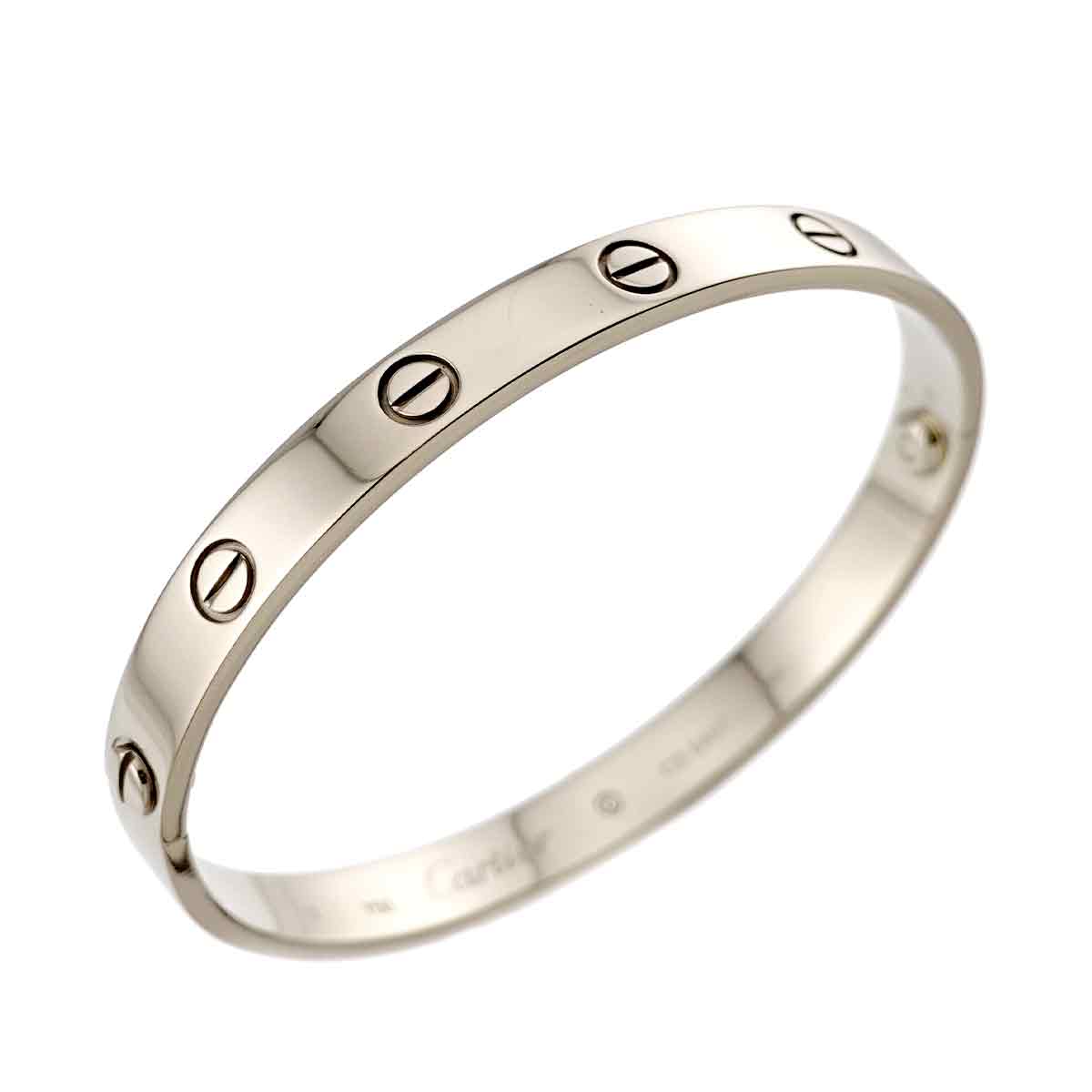 Love Bracelet Bangle 18K WG 750 Size17