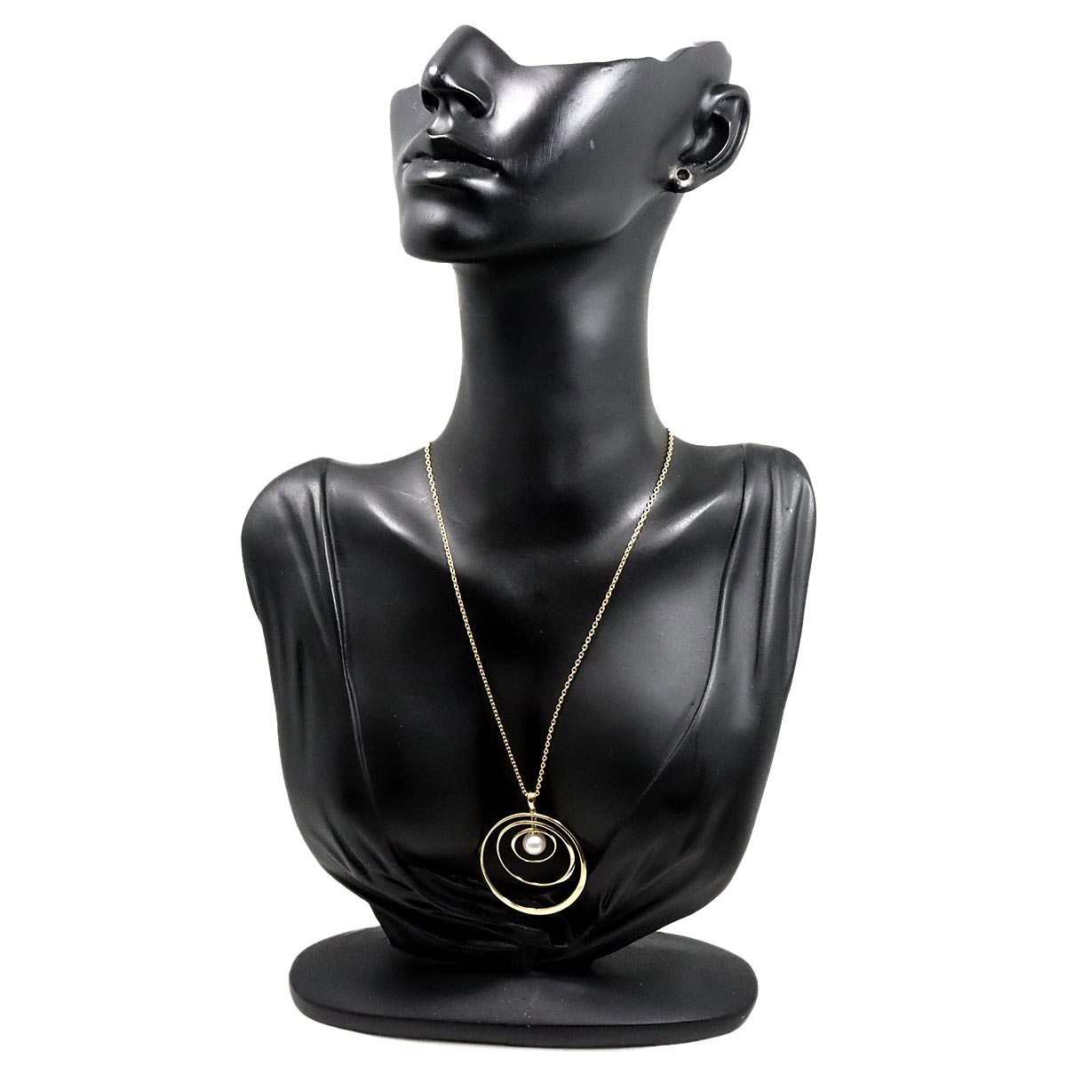 Akoya Pearl 7.6mm Necklace 18K YG 750