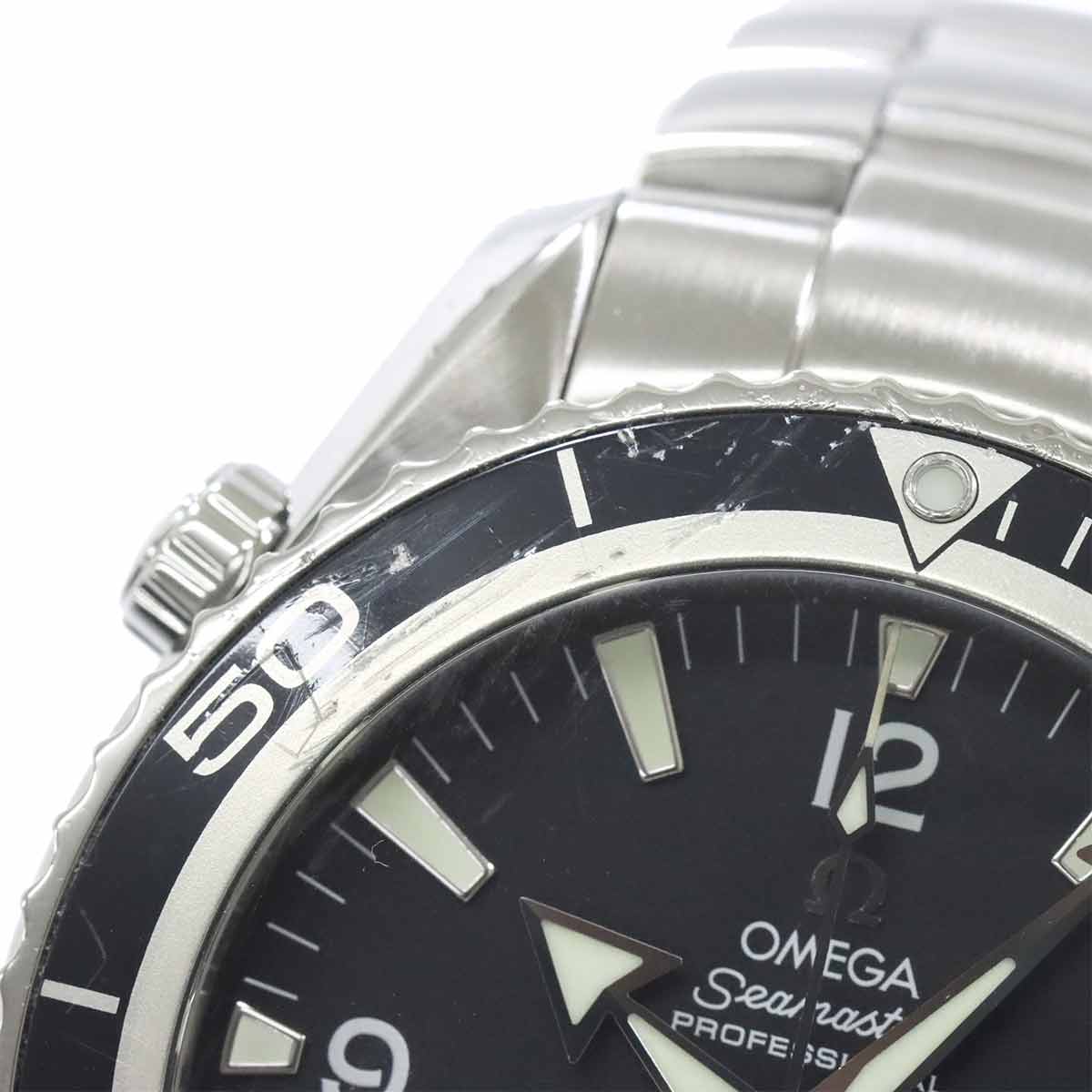Seamaster Planet Ocean 2200 50 Automatic Date Black Dial Mens