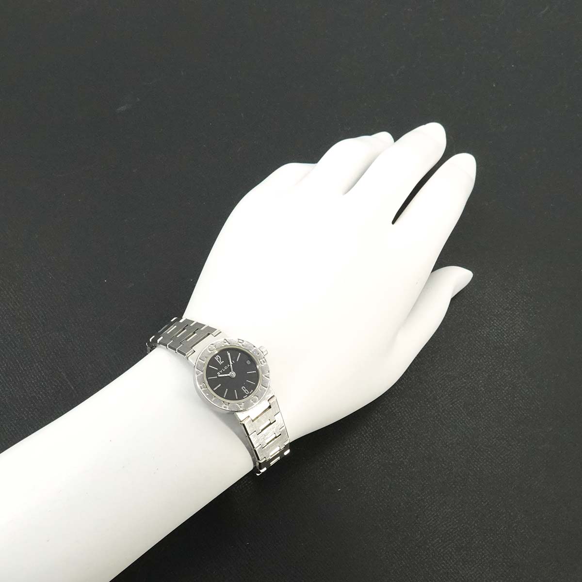 BVLGARIBVLGARI BB23SS Quartz Black Dial Ladies Watch