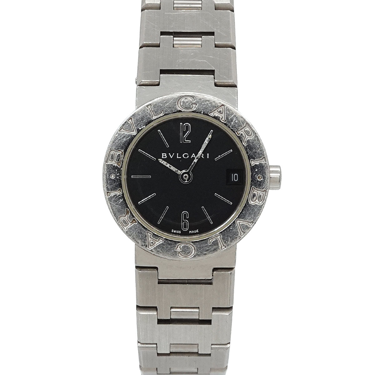 BVLGARIBVLGARI BB23SS Quartz Black Dial Ladies Watch