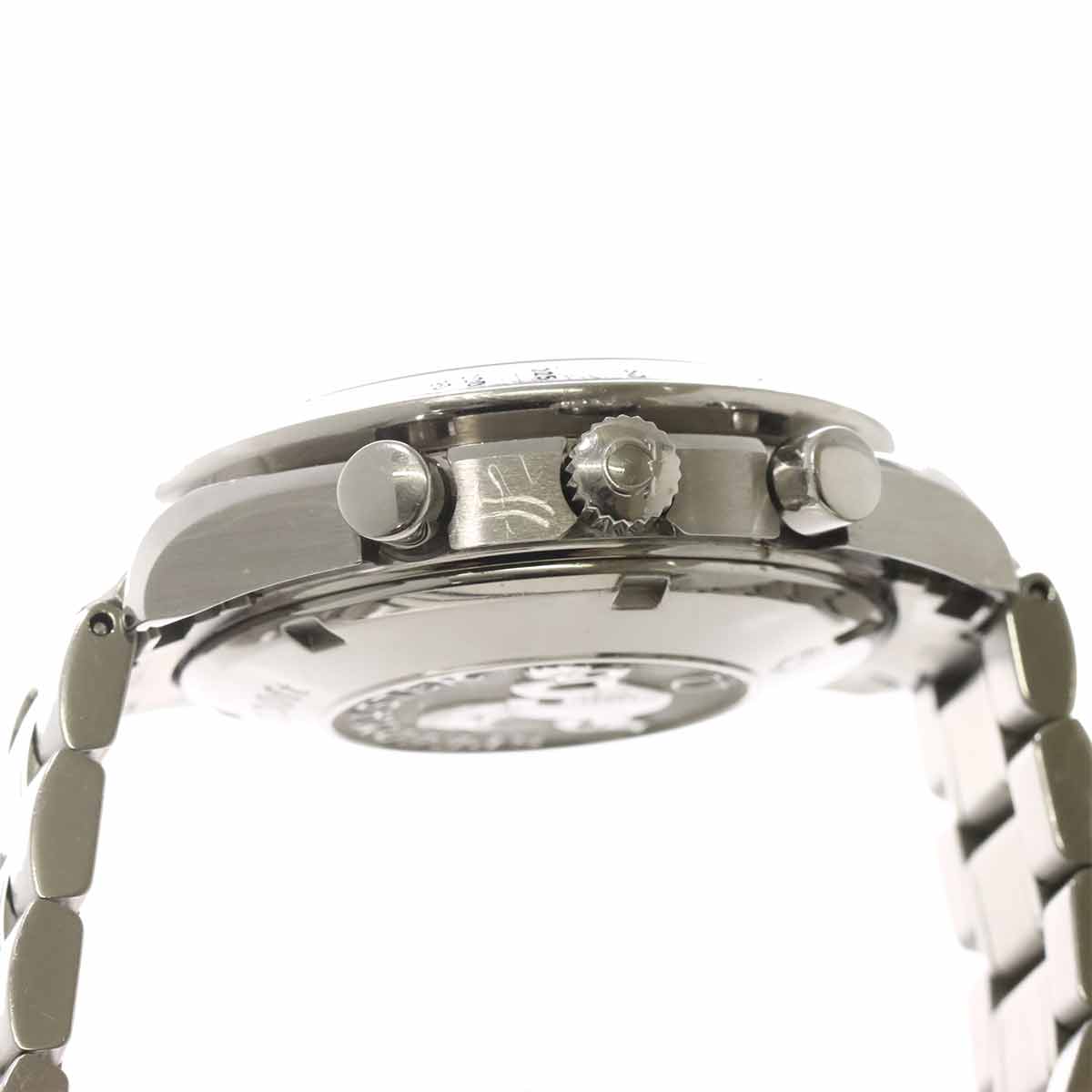 Speedmaster 3221 30 Triple calendar Chronograph Silver Dial