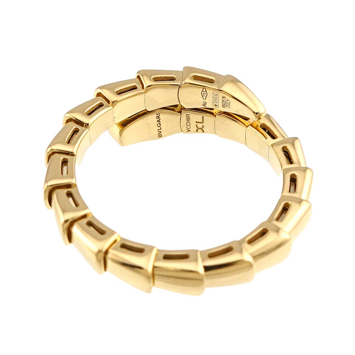 Serpenti Viper Ring 18K YG 750 SizeXL