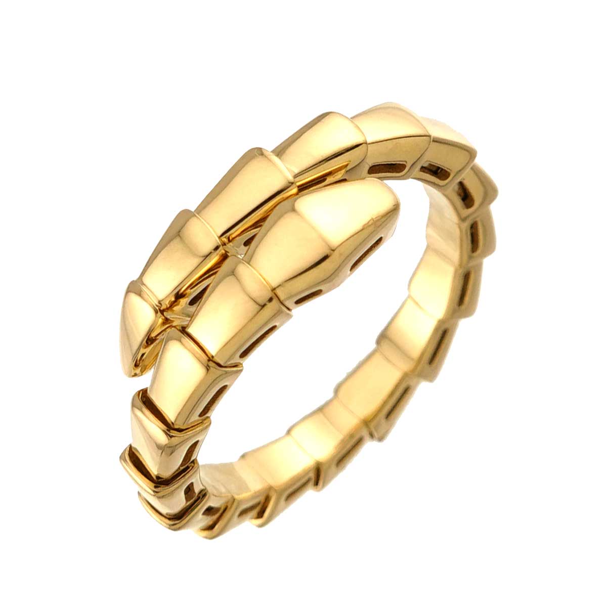 Serpenti Viper Ring 18K YG 750 SizeXL