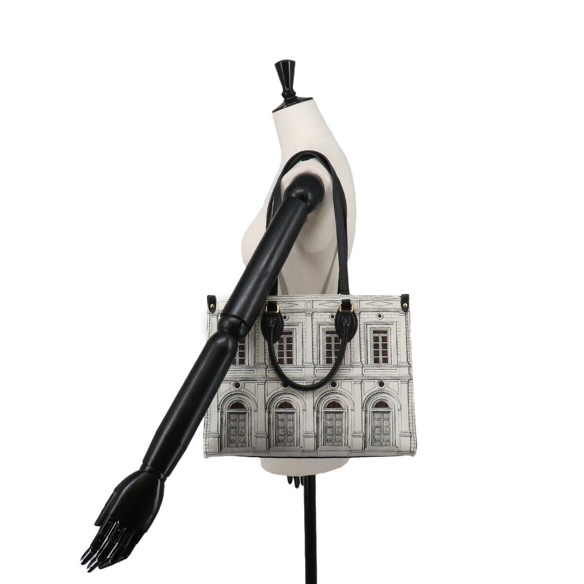 Monogram Onthego MM Tote Shoulder Bag M59264 Fornasetti