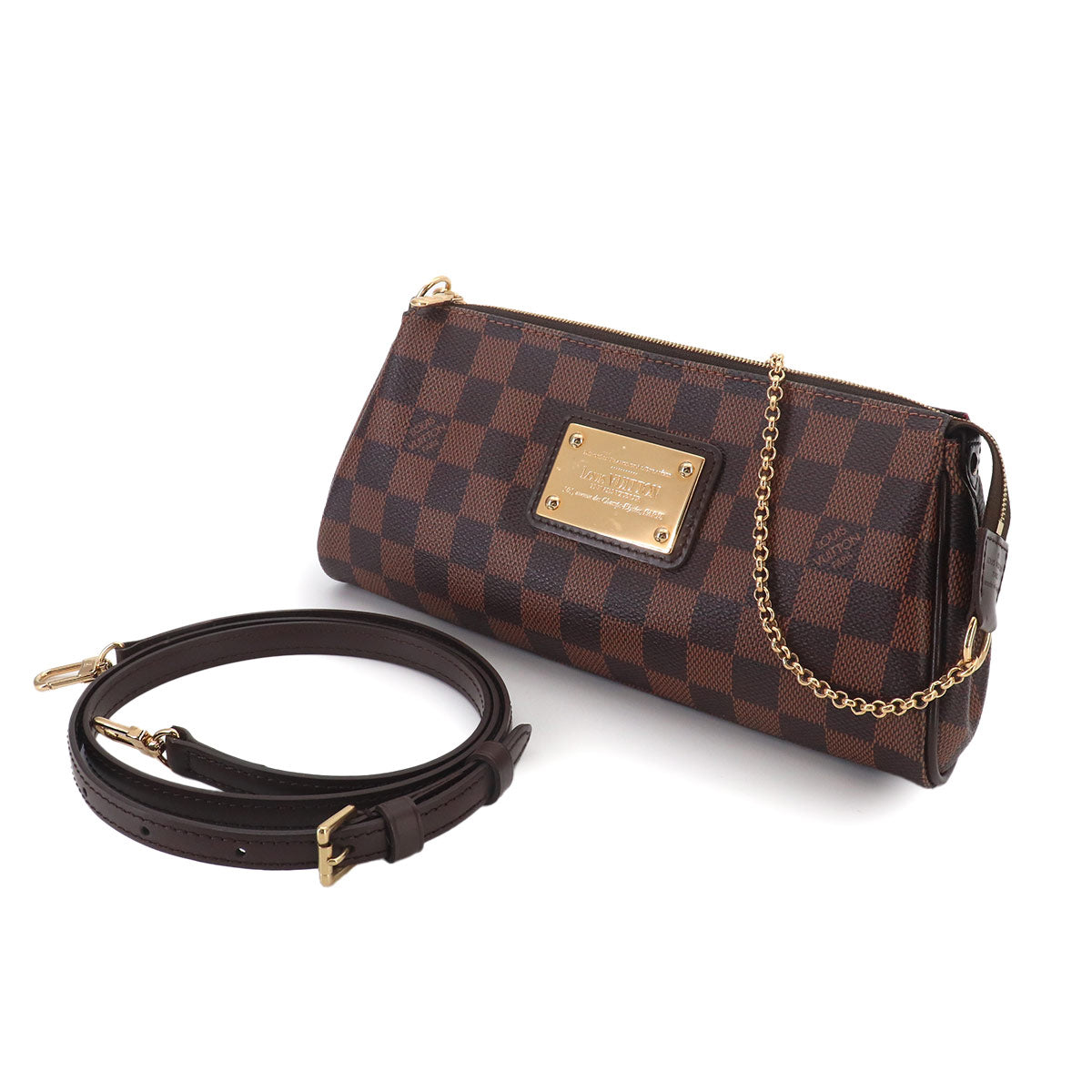 Damier Eva 2way Hand Shoulder Bag Ebene N55213