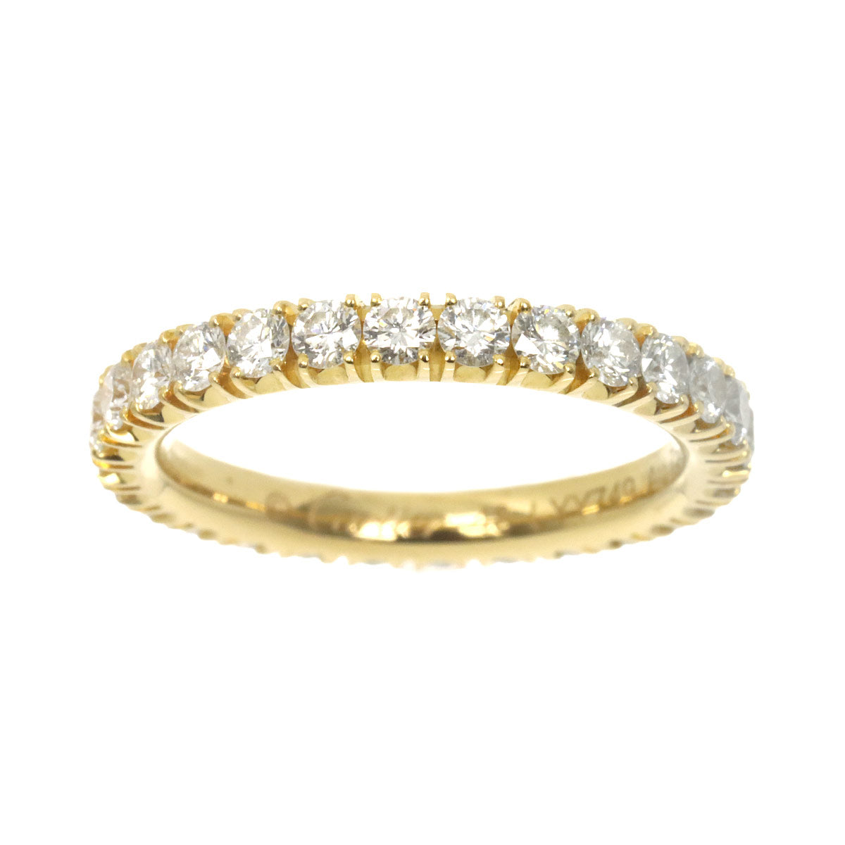Etincelle De Diamond Ring 18K YG 750 size48 4.5(US)