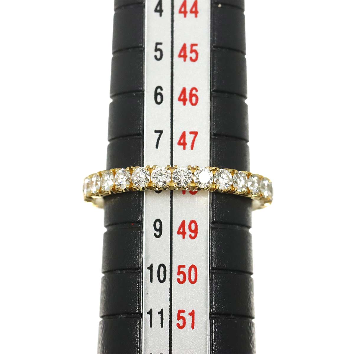 Etincelle De Diamond Ring 18K YG 750 size48 4.5(US)