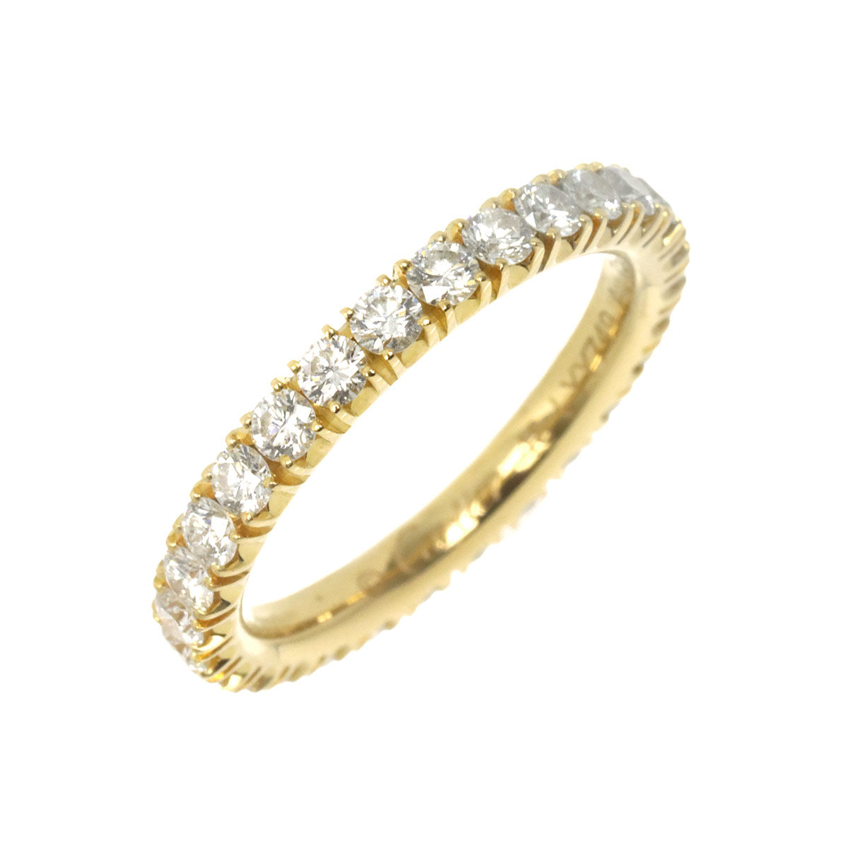 Etincelle De Diamond Ring 18K YG 750 size48 4.5(US)