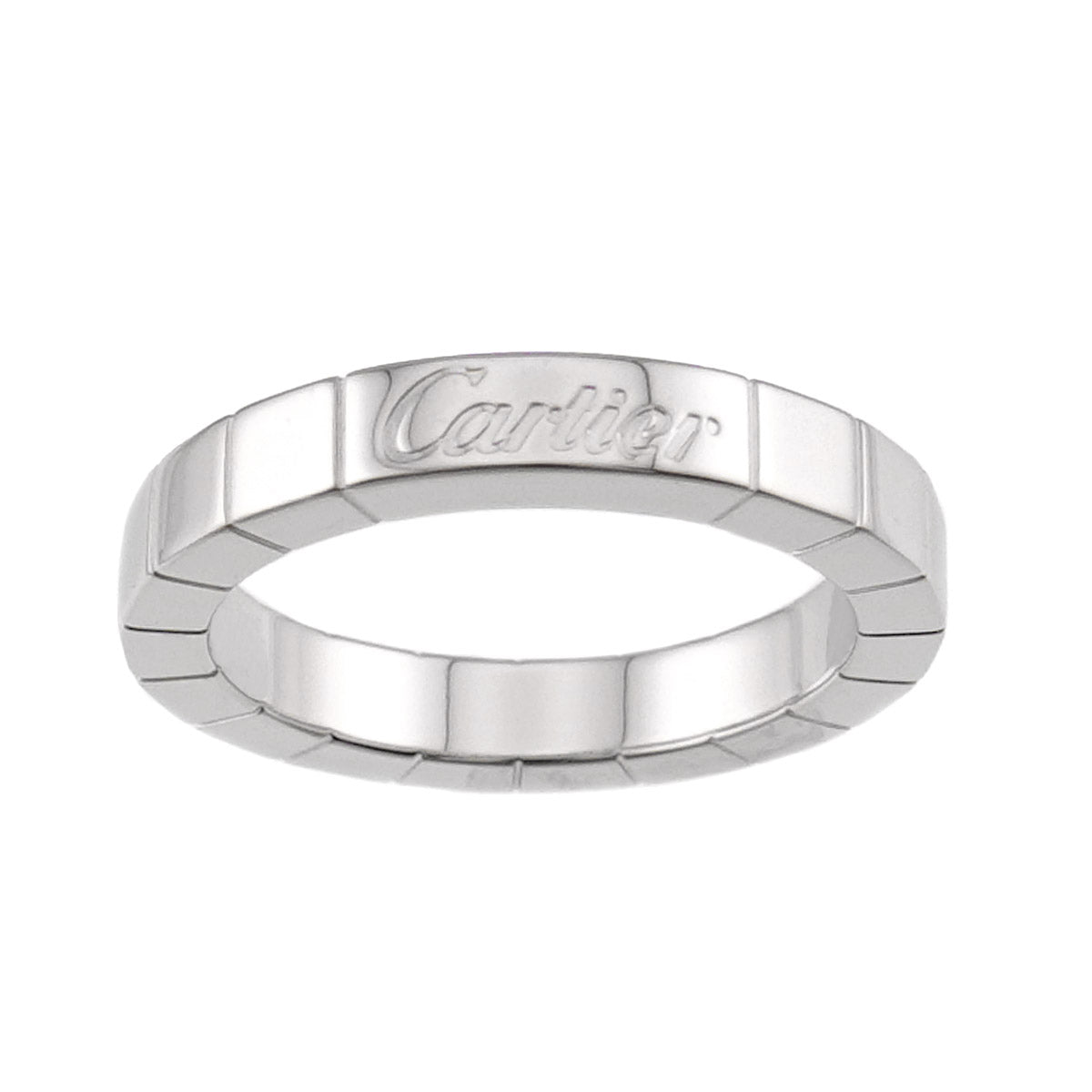 Laniere Ring 18K White Gold 750 Size47 4(US)