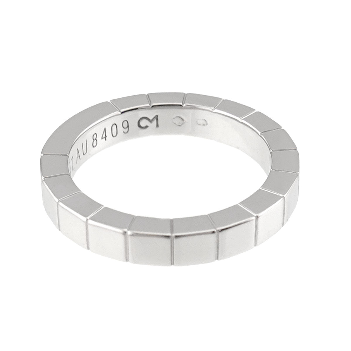 Laniere Ring 18K White Gold 750 Size47 4(US)