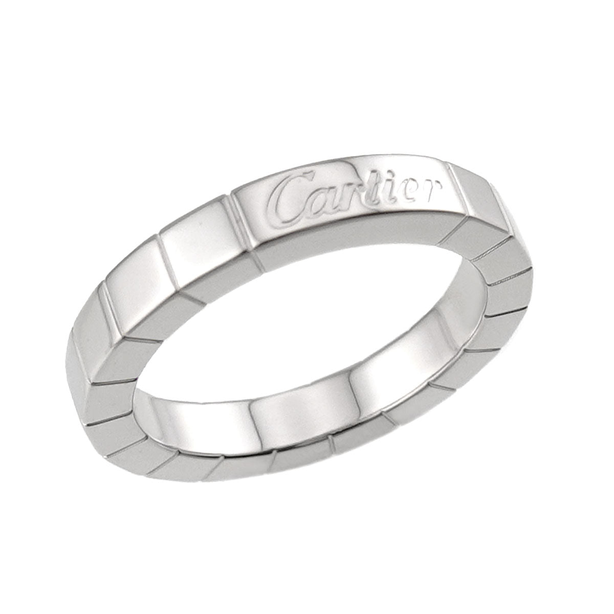 Laniere Ring 18K White Gold 750 Size47 4(US)