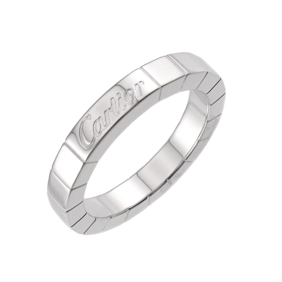 Laniere Ring 18K White Gold 750 Size47 4(US)