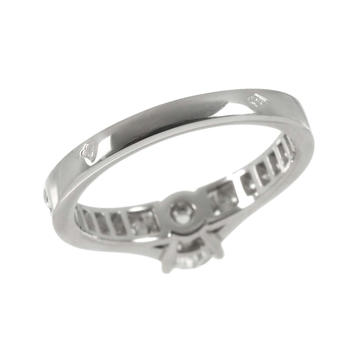 Diamond 0.40ct G/VVS2/3EX Ring Platinum Size47 4(US)