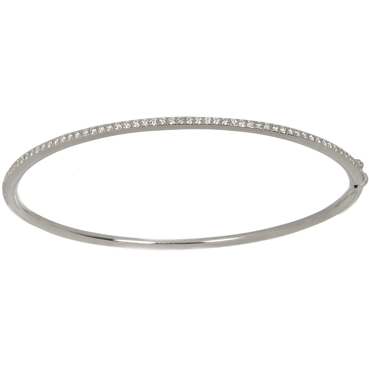 Diamond Bracelet 18K White Gold 750