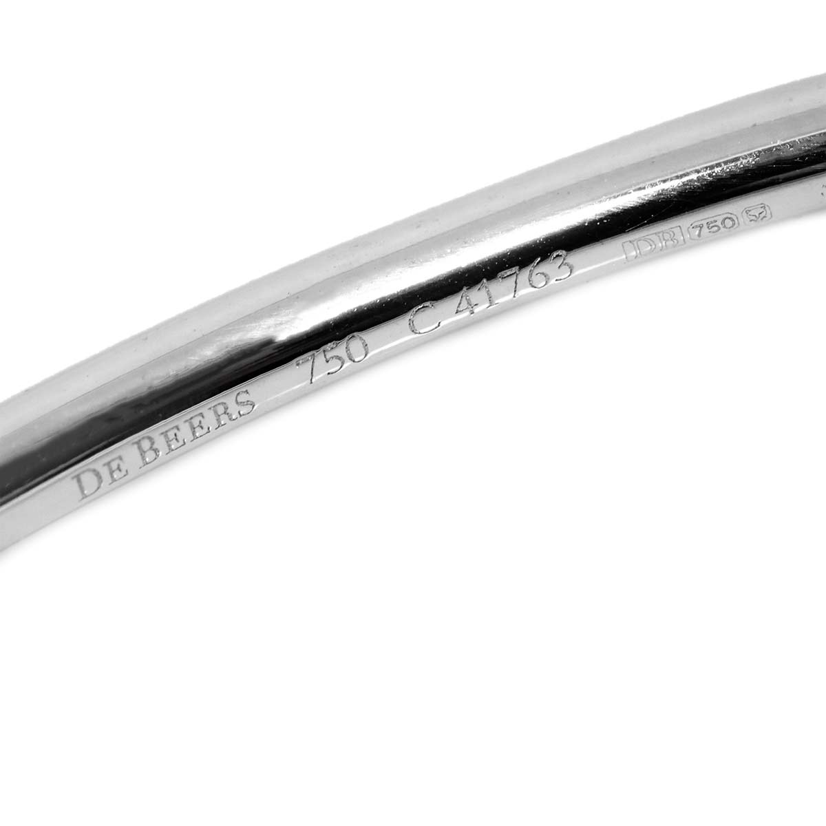 Diamond Bracelet 18K White Gold 750