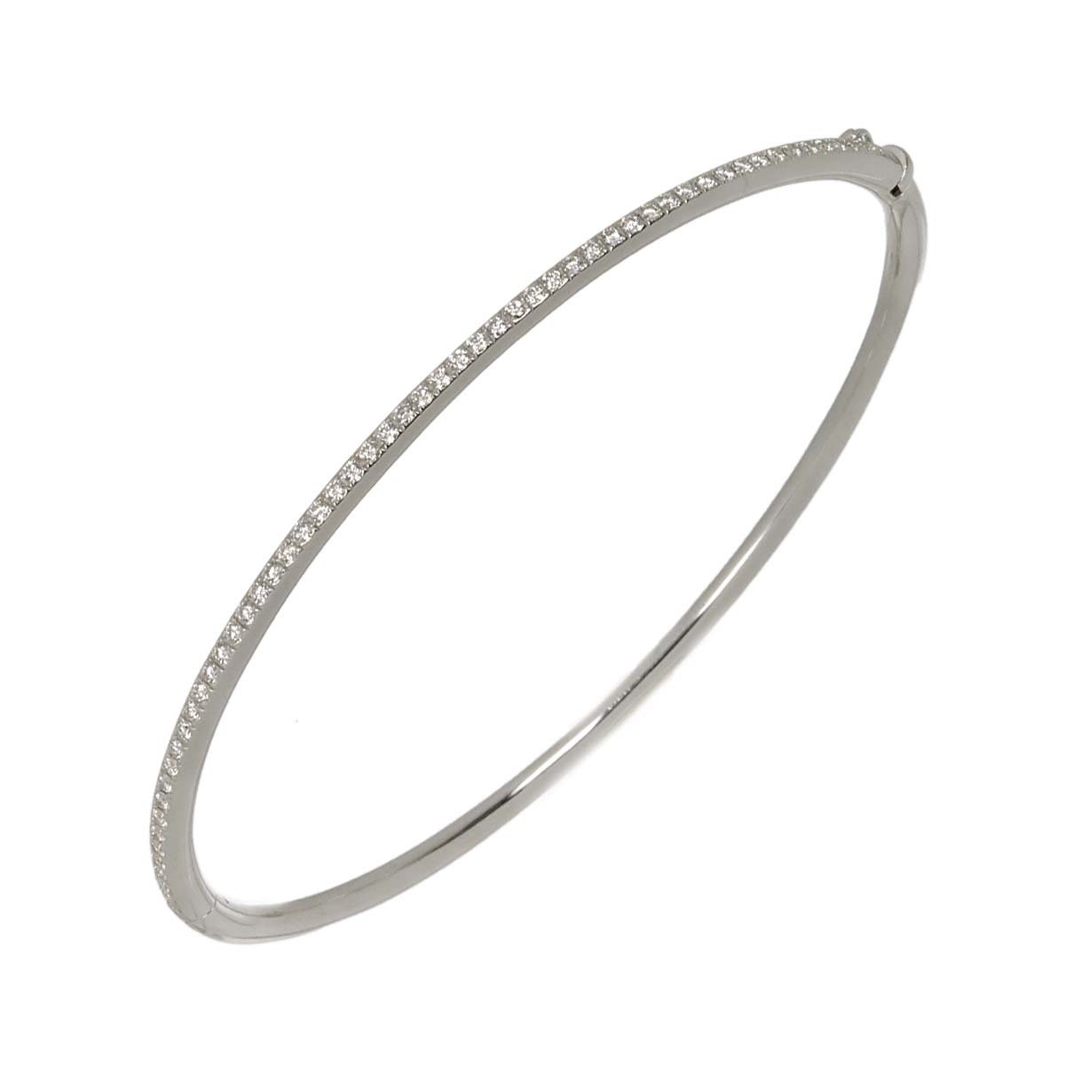 Diamond Bracelet 18K White Gold 750