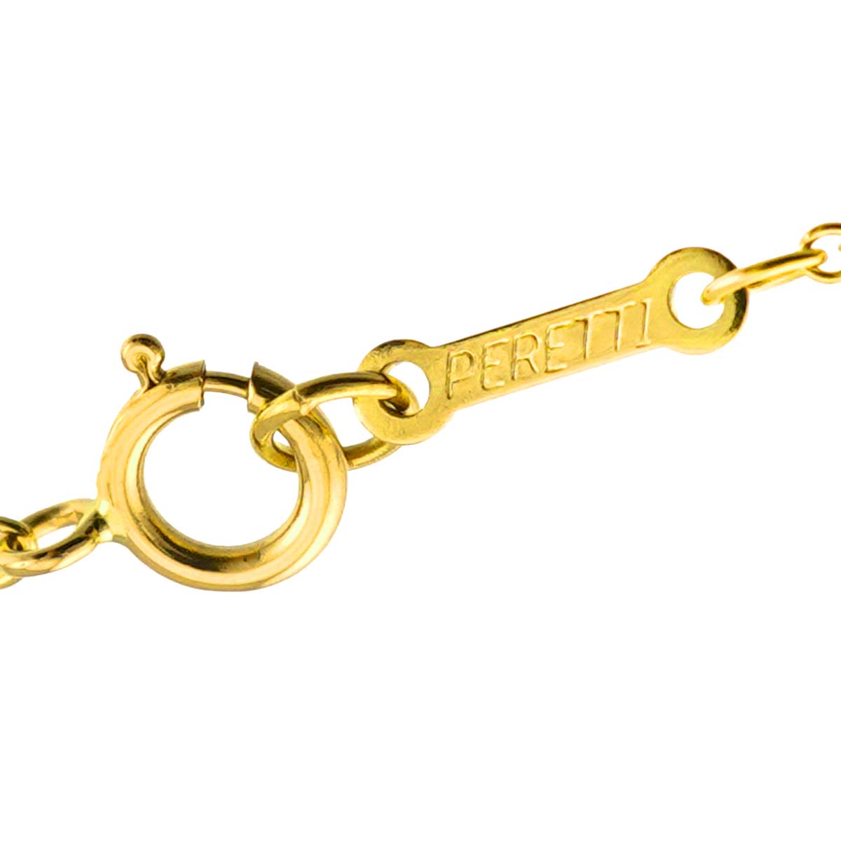 Bean Necklace 18K Yellow Gold 750
