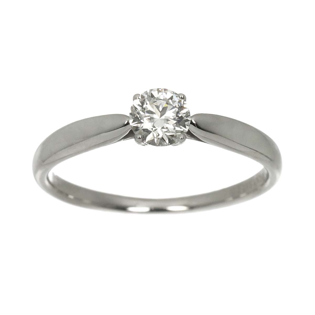 Harmony Diamond 0.31ct I/VVS1/3EX Ring Pt Size4.75-5(US)