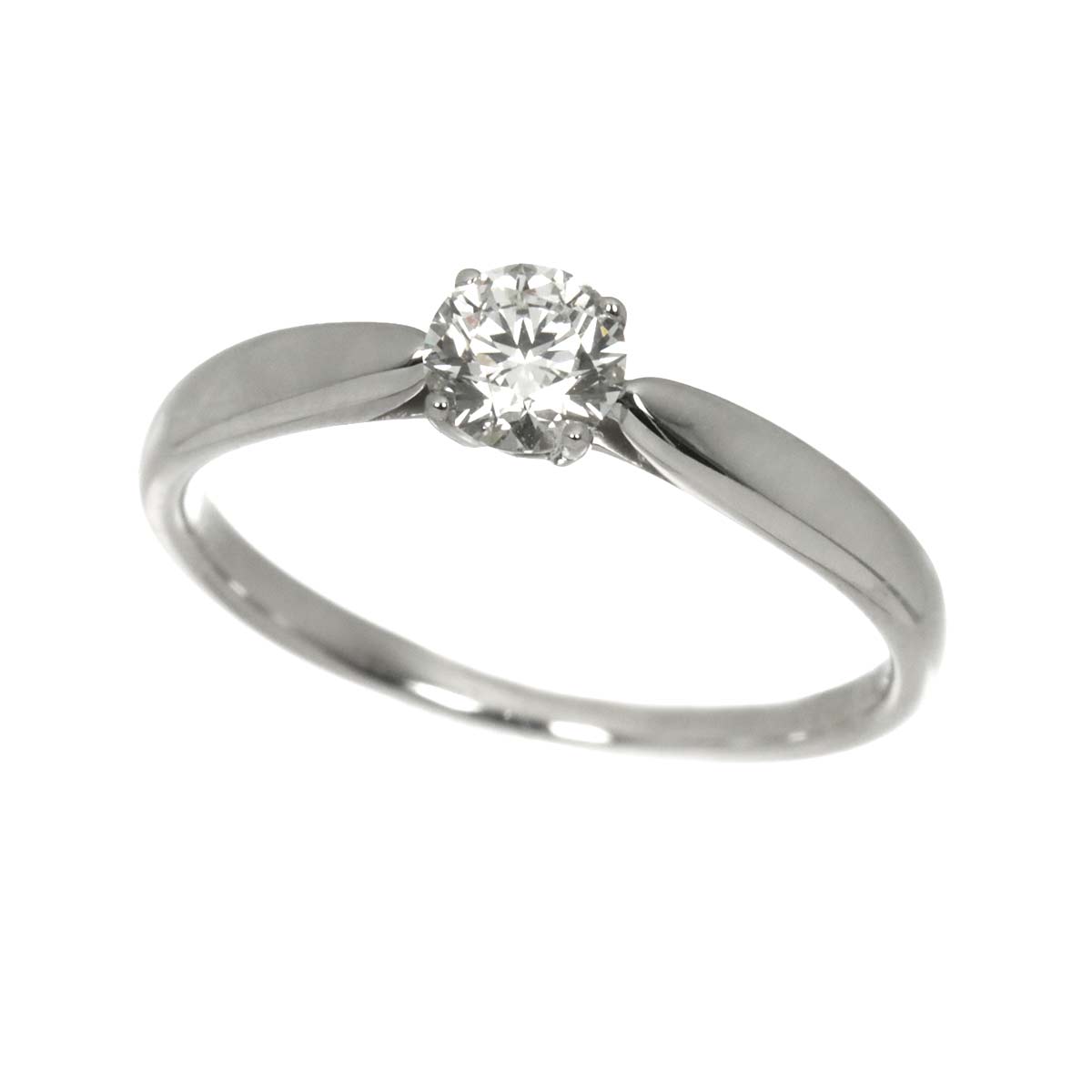 Harmony Diamond 0.31ct I/VVS1/3EX Ring Pt Size4.75-5(US)