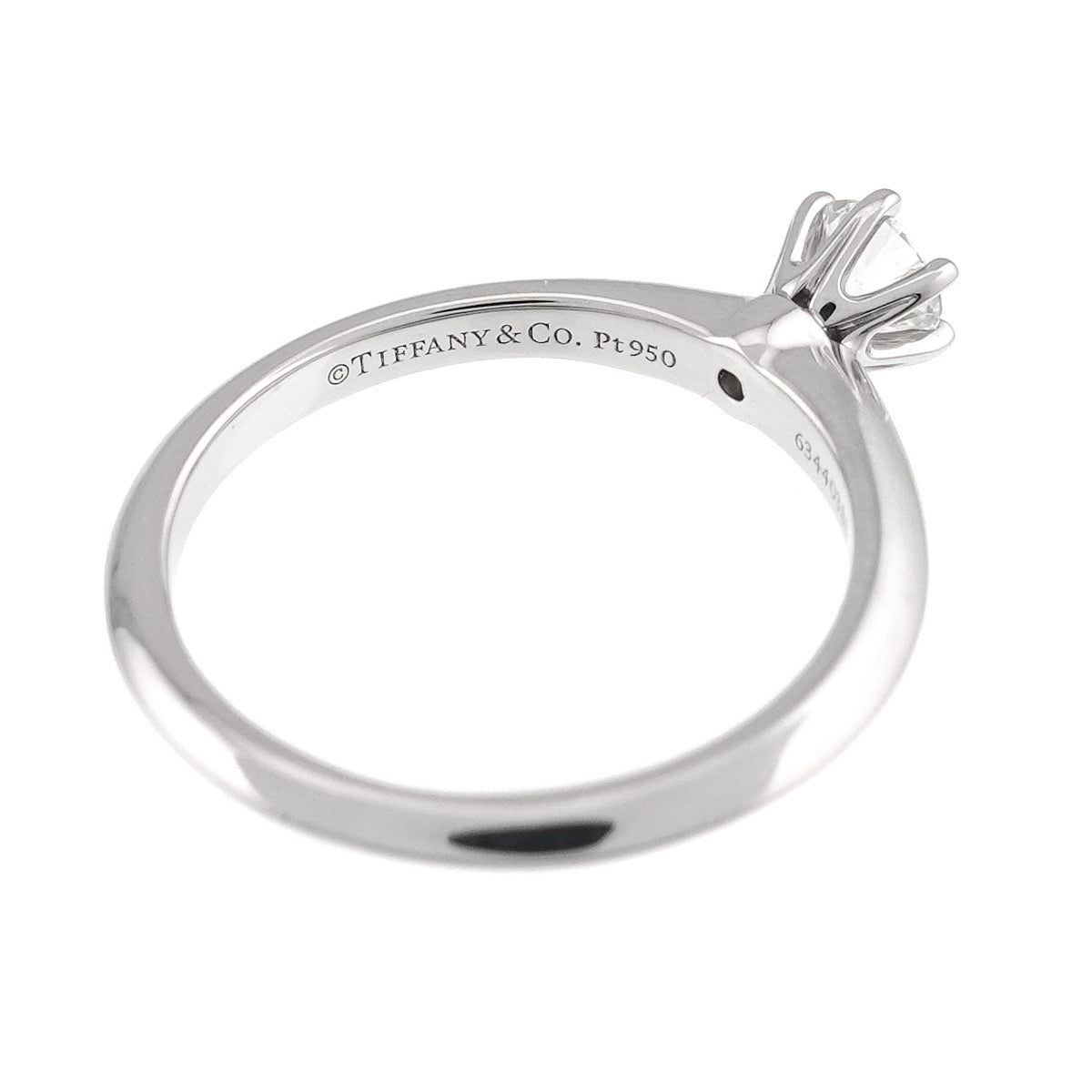 Diamond 0.31ct H/VS1/3EX Ring Platinum Size5.25(US)